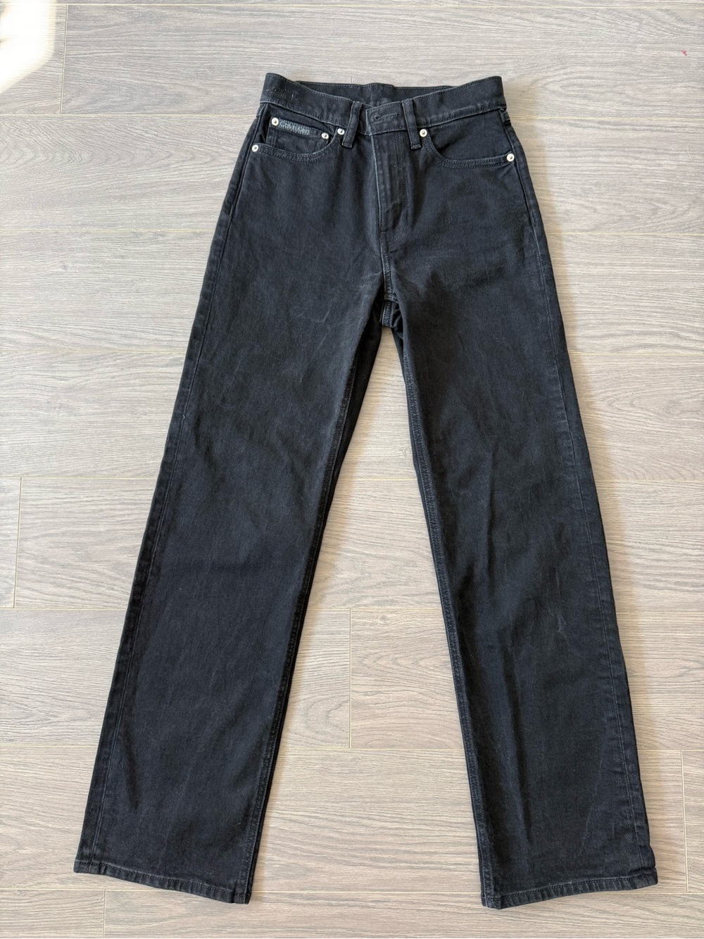 Calvin Klein Women's Straight Black Jeans